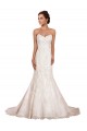 Mermaid Sweetheart Lace Chapel Train Ivory Sexy Wedding Dress Sydney