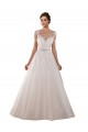 Ball Gown Sweetheart Tulle & Lace Chapel Train Ivory Wedding Dress Sydney