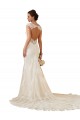 Mermaid Sweetheart Lace Chapel Train Ivory Modern Wedding Dress Sydney