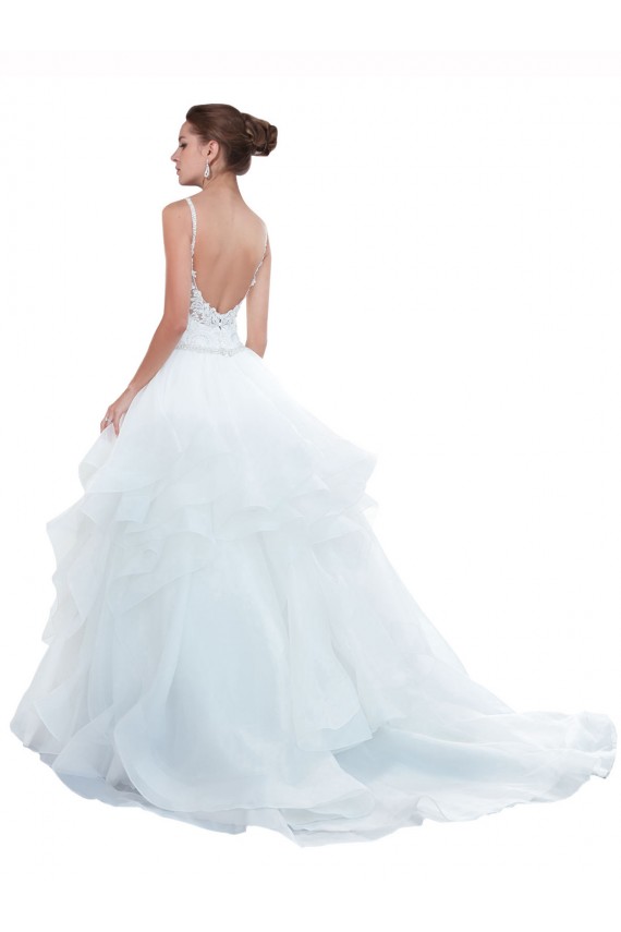 Ball Gown Sweetheart Tulle Chapel Train White Beach Wedding Dress Sydney