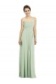 A-Line Sweetheart Soft Chiffon Long Sage Bridesmaid Dress Sydney