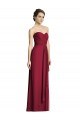 A-Line Sweetheart Soft Chiffon Long Burgundy Formal Dress / Bridesmaid Dress Sydney