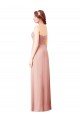 A-Line Sweetheart Soft Chiffon Long Bliss Pink Bridesmaid Dress Sydney