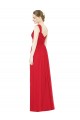 A-Line Sweetheart Chiffon Long Red Bridesmaid Dress / Evening Dress Sydney