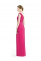 Sheath One Shoulder Soft Chiffon Long Azalea Bridesmaid Dress Sydney