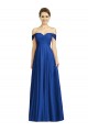 A-Line Sweetheart Soft Chiffon Long Royal Blue Semi Formal Evening Dress / Bridesmaid Dress Sydney