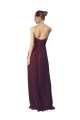 A-Line Sweetheart Soft Chiffon Long Grape Bridesmaid Dress / Formal Dress Sydney