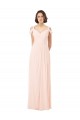 A-Line Sweetheart Chiffon Long Pink Bridesmaid Dress / Evening Dress Sydney