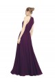 A-Line Halter Neck Chiffon Long Grape Bridesmaid Dress / Evening Dress Sydney