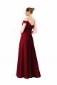 A-Line Sweetheart Chiffon Long Burgundy Bridesmaid Dress / Evening Dress Sydney