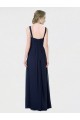 A-Line Sweetheart Lxue Chiffon Long Dark Navy Bridesmaid Dress Sydney