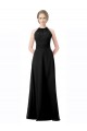 A-Line Sweetheart Chiffon Long Black Formal Dress / Bridesmaid Dress Sydney