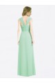 A-Line Sweetheart Soft Chiffon Long Mint Green Bridesmaid Dress Sydney
