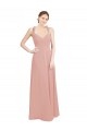 A-Line Sweetheart Chiffon Long Bliss Pink Bridesmaid Dress / Evening Dress Sydney
