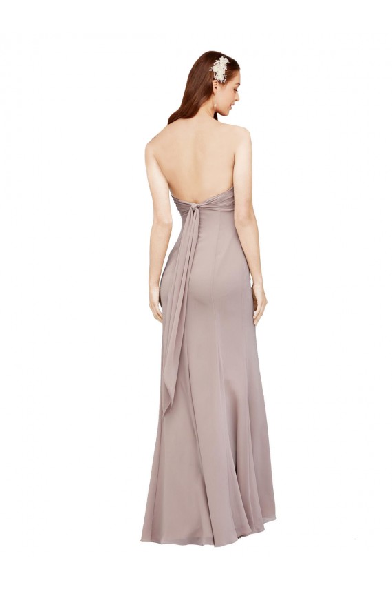 Mermaid Off the Shoulder Soft Chiffon Long Black Prom Dress / Bridesmaid Dress Sydney