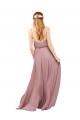 A-Line Sweetheart Chiffon Long Royal Blue Bridesmaid Dress / Evening Dress Sydney