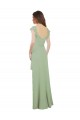A-Line Sweetheart Soft Chiffon Long Smoke Green Bridesmaid Dress / Formal Dress Sydney