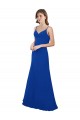 A-Line Sweetheart Soft Chiffon Long Royal Blue Evening Dress / Bridesmaid Dress Sydney