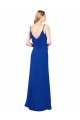 A-Line Sweetheart Soft Chiffon Long Royal Blue Evening Dress / Bridesmaid Dress Sydney