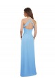 A-Line Sweetheart Soft Chiffon Long Periwinkle Bridesmaid Dress Sydney