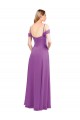 A-Line Sweetheart Soft Chiffon Long Dahlia Bridesmaid Dress Sydney