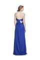 A-Line Sweetheart Soft Chiffon Long Royal Blue Bridesmaid Dress Sydney