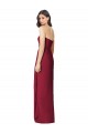Trumpet Strapless Soft Chiffon Long Olive Green Bridesmaid Dress Sydney