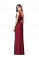 A-Line V-Neck Soft Chiffon Long Royal Blue Semi Formal Evening Dress / Bridesmaid Dress Sydney