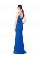 Sheath Sweetheart Chiffon Long Royal Blue Bridesmaid Dress / Evening Dress Sydney