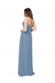 A-Line Sweetheart Chiffon Long Dusty Blue Bridesmaid Dress / Evening Gowns Sydney