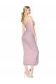 Mermaid High Neck Soft Chiffon Knee Length Primrose High Low Evening Gown / Prom Dress / Bridesmaid Dress Sydney