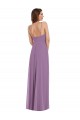 A-Line Sweetheart Soft Chiffon Long Dark Lavender Bridesmaid Dress / Formal Dress Sydney