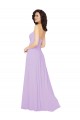 A-Line Strapless Chiffon Long Lilac Bridesmaid Dress / Evening Dress Sydney