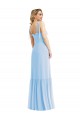 A-Line Sweetheart Soft Chiffon Long Light Sky Blue Semi Formal Evening Dress / Bridesmaid Dress Sydney