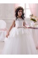Ball Gown Sweetheart Tulle & Lace Long Ivory Flower Girl Dresses Sydney