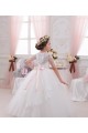 Ball Gown Sweetheart Tulle & Lace Long Ivory Flower Girl Dress Sydney