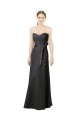 Sheath Sweetheart Lace Long Slate Grey Bridesmaid Dress Sydney