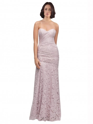 Mermaid Sweetheart Lace Long Prom Dress / Bridesmaid Dress Sydney