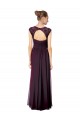 A-Line Sweetheart Soft Chiffon & Lace Long Grape Formal Dress / Bridesmaid Dress Sydney