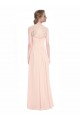 A-Line Sweetheart Soft Chiffon & Lace Long Mint Green Bridesmaid Dress Sydney
