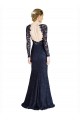Mermaid Sweetheart Lace Long Dark Navy Prom Dress / Bridesmaid Dress Sydney