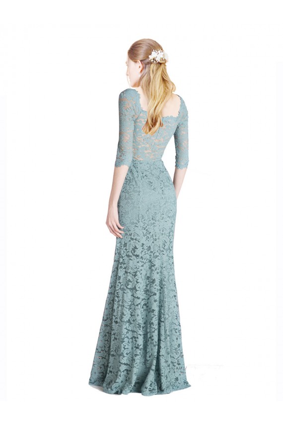 A-Line Sweetheart Lace Long Prom Dress / Bridesmaid Dress Sydney