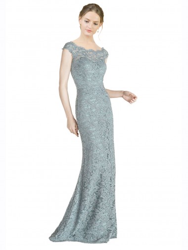 Mermaid Off the Shoulder Lace Long Prom Dress / Bridesmaid Dress Sydney