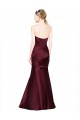 Mermaid Sweetheart Satin Long Burgundy Formal Evening Gown / Prom Dress / Bridesmaid Dress Sydney