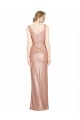 Sheath V-Neck Sequin Long Rose Gold Bridesmaid Dress / Evening Dress Sydney