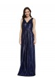 Sheath V-Neck Sequin Long Dark Navy Formal Evening Gown / Prom Dress / Bridesmaid Dress Sydney