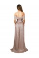 A-Line Strapless Sequin Long Champagne Formal Evening Gown / Prom Dress / Bridesmaid Dress Sydney