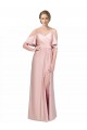 Sheath Off the Shoulder Silk like Satin Long Formal Evening Gown / Prom Dress / Bridesmaid Dress Sydney
