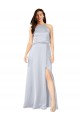 A-Line Halter Neck Silk like Satin Long Fog Formal Evening Gown / Bridesmaid Dress Sydney
