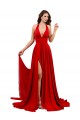 A-Line Halter Neck Spandex Long Red Formal Evening Gown / Prom Dress / Bridesmaid Dress Sydney